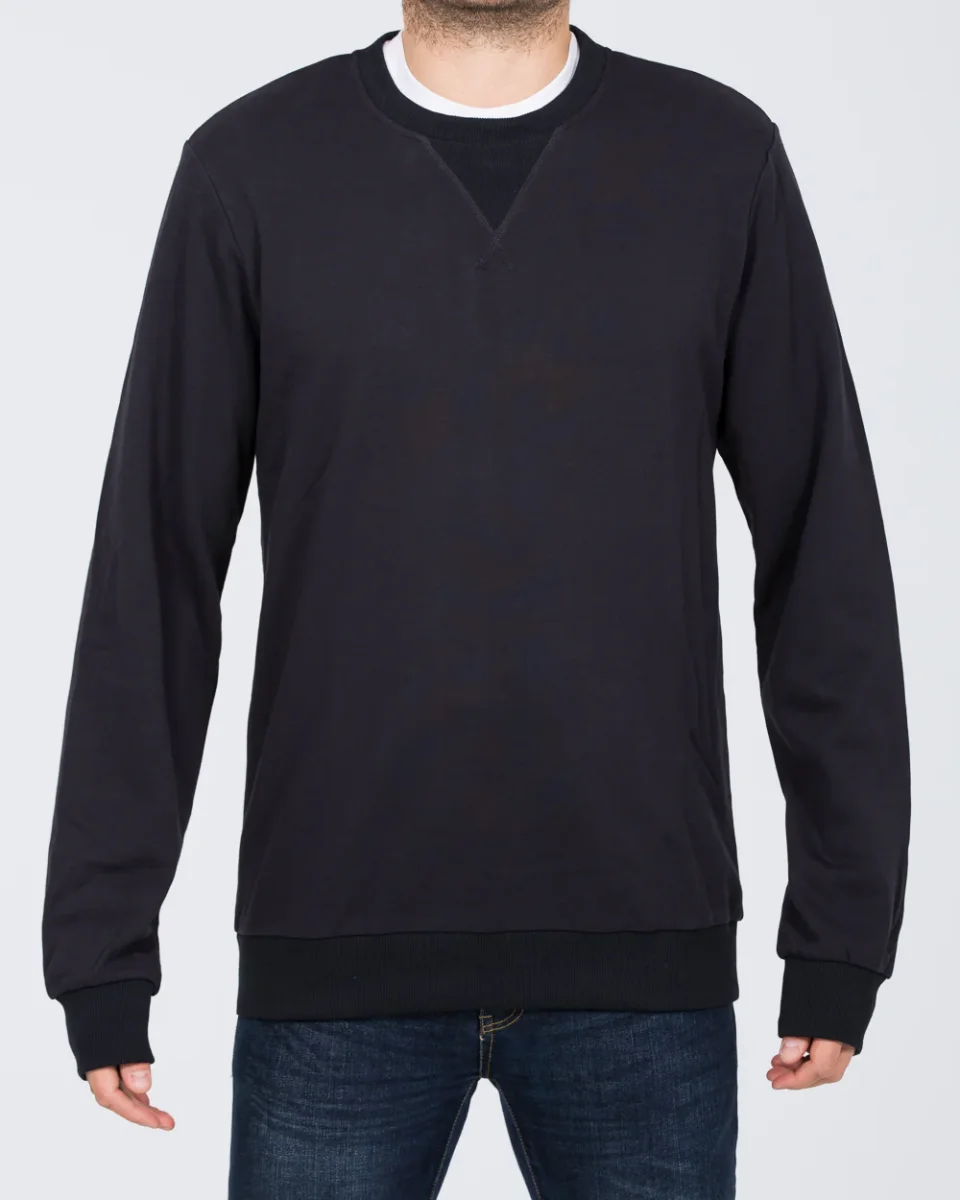 2t Dale Regular Fit Tall Sweatshirt (navy)